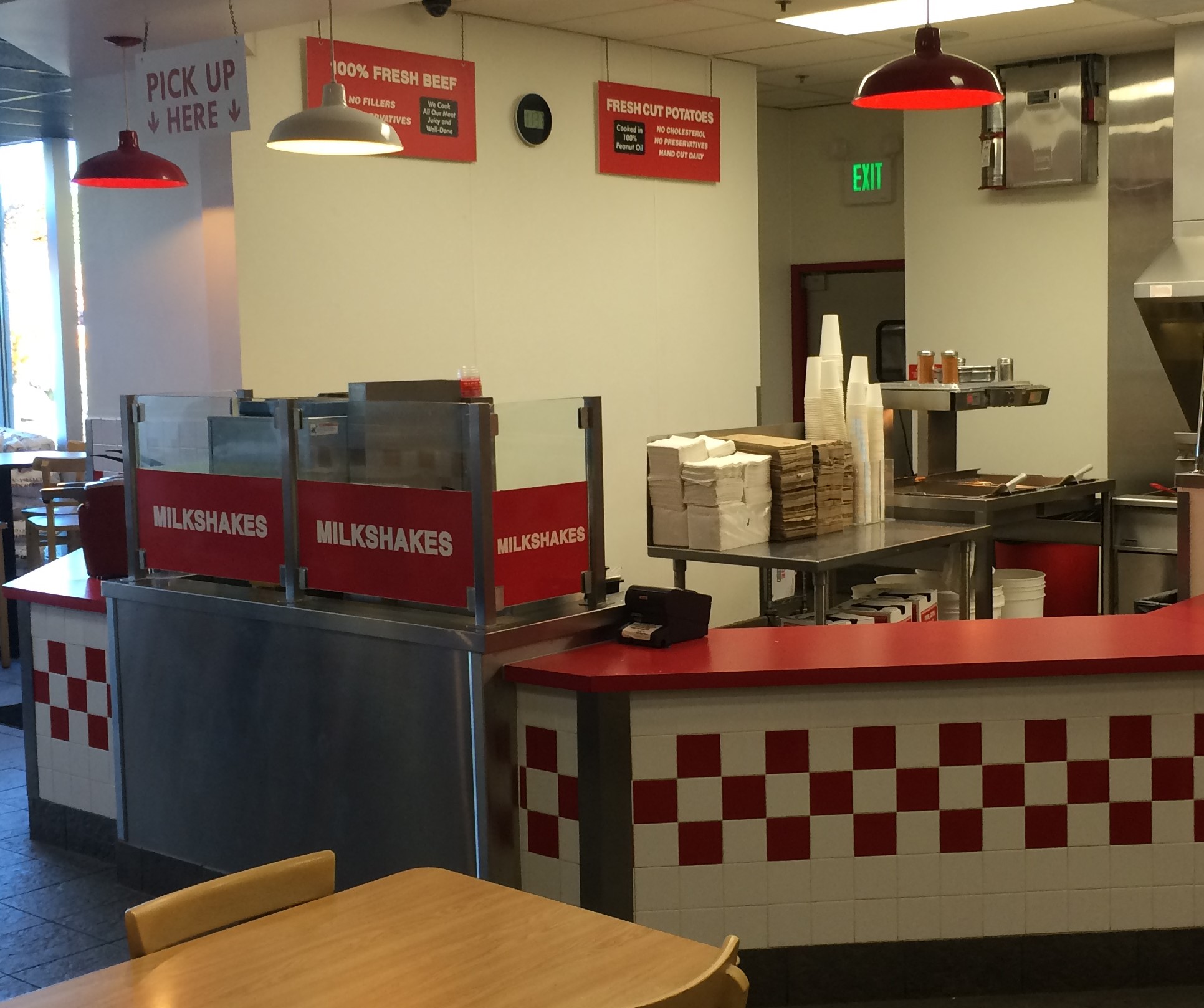 Five Guys Milkshake Station Photo